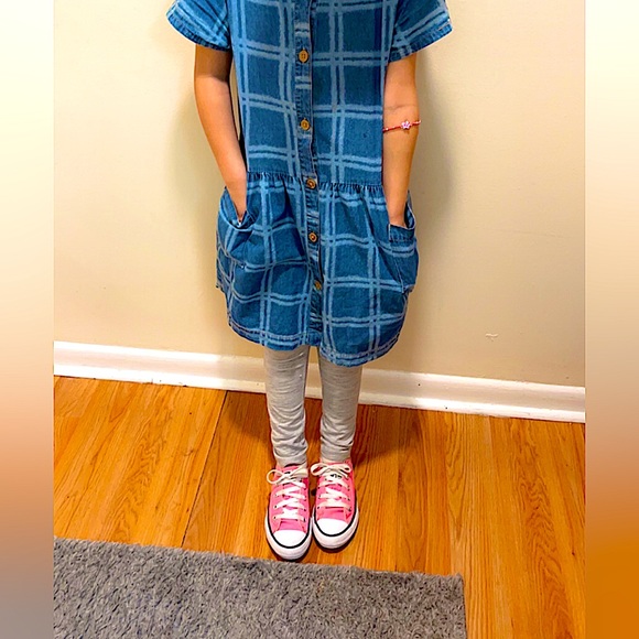 Adorable button-down, Jean dress 🍭 - Picture 5 of 9